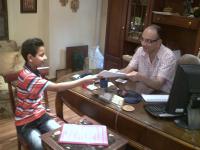 بسم الله الرحمن الرحيم 
محمد اشرف سعيد
اصغر هاوى زاجل فى مصر
بطل نداء عودة الاتحاد المصرى لصباقات الزاجل